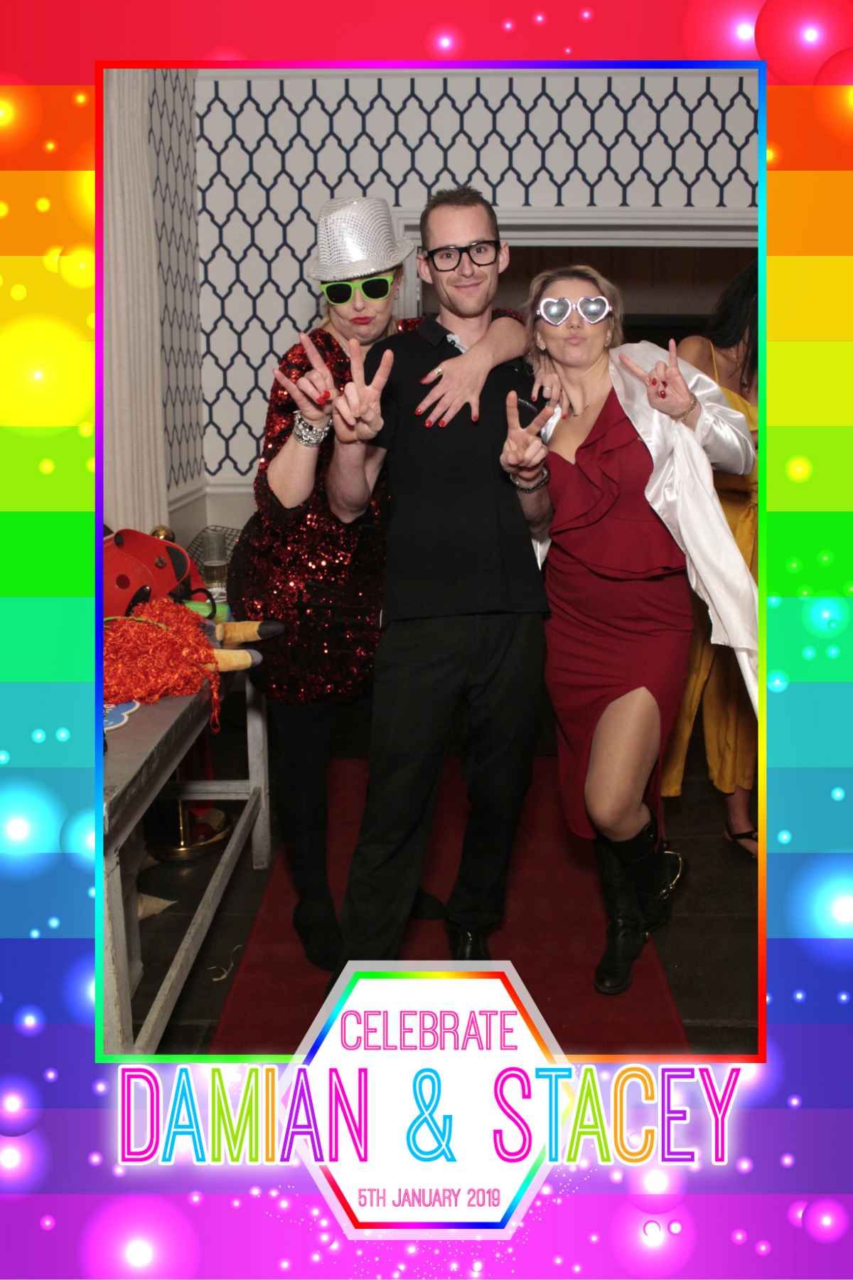 Damian and Stacey's Wedding | View more photos from the event at gallery.myphotoboothexperience.co.uk/u/MyPhotoBoothExperienceLtd/Damian-and-Staceys-Wedding